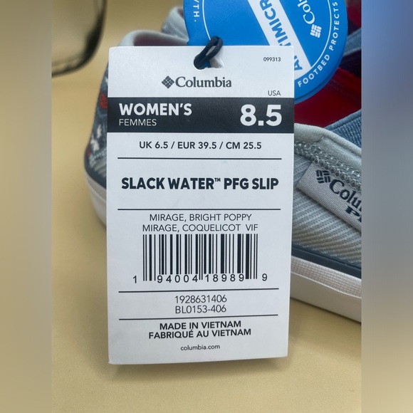 Sz 8.5 Women’s Columbia PFG Slack water  Slip On Sneakers  Boat Shoes - Picture 4 of 12